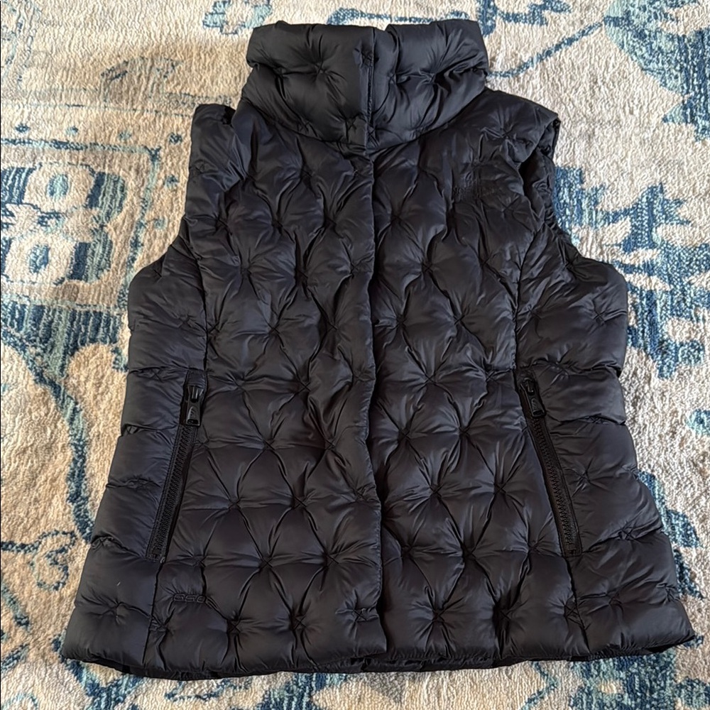 The North Face Black Puffer Vest